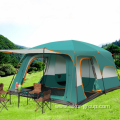 Super Large Space 8-12 Person Two-bedroom and one-living Outdoor Family Glamping Camping Tent